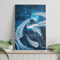 New Zealand Matariki Canvas Wall Art Pigeon Kereru Maori Fern Art LT05 - Polynesian Pride
