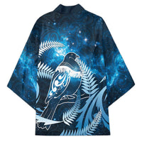 New Zealand Matariki Kimono Pigeon Kereru Maori Fern Art LT05 - Polynesian Pride