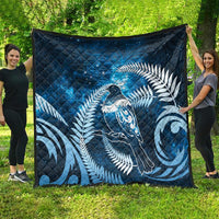 New Zealand Matariki Quilt Pigeon Kereru Maori Fern Art LT05 - Polynesian Pride