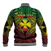 Personalised Wallis and Futuna Territory Day Baseball Jacket Polynesian Pattern Simple Style LT05 - Polynesian Pride