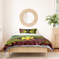 Wallis and Futuna Territory Day Bedding Set Polynesian Pattern Simple Style LT05 - Polynesian Pride