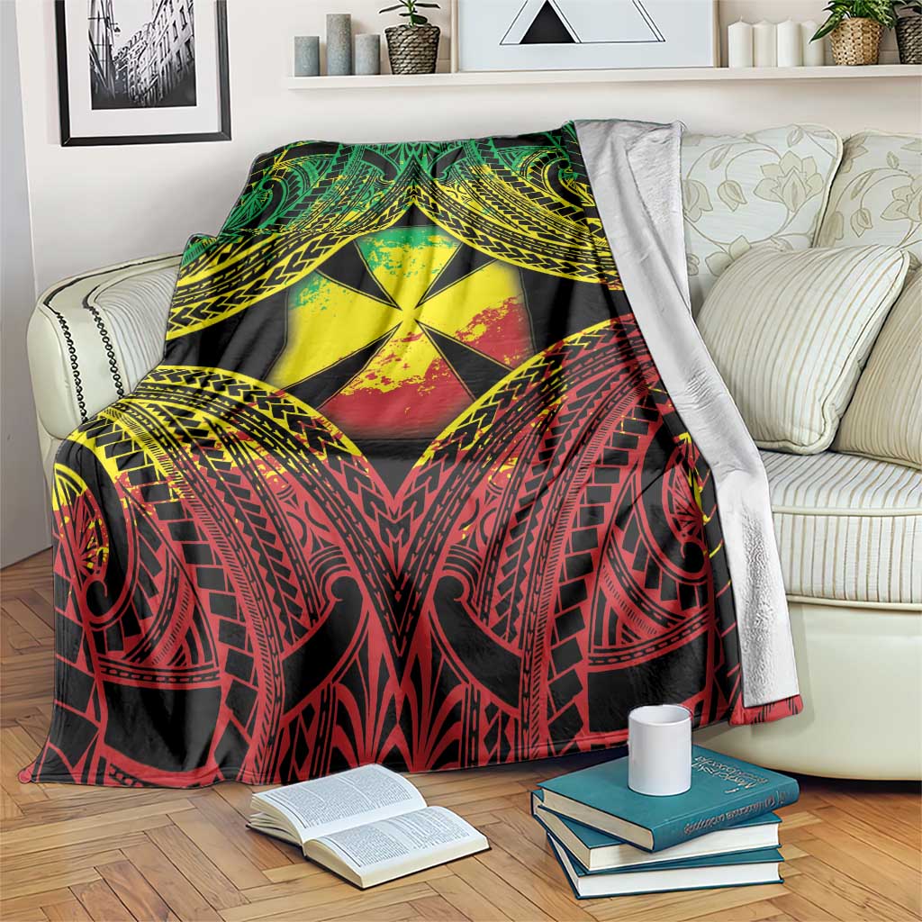 Wallis and Futuna Territory Day Blanket Polynesian Pattern Simple Style LT05 Reggae - Polynesian Pride