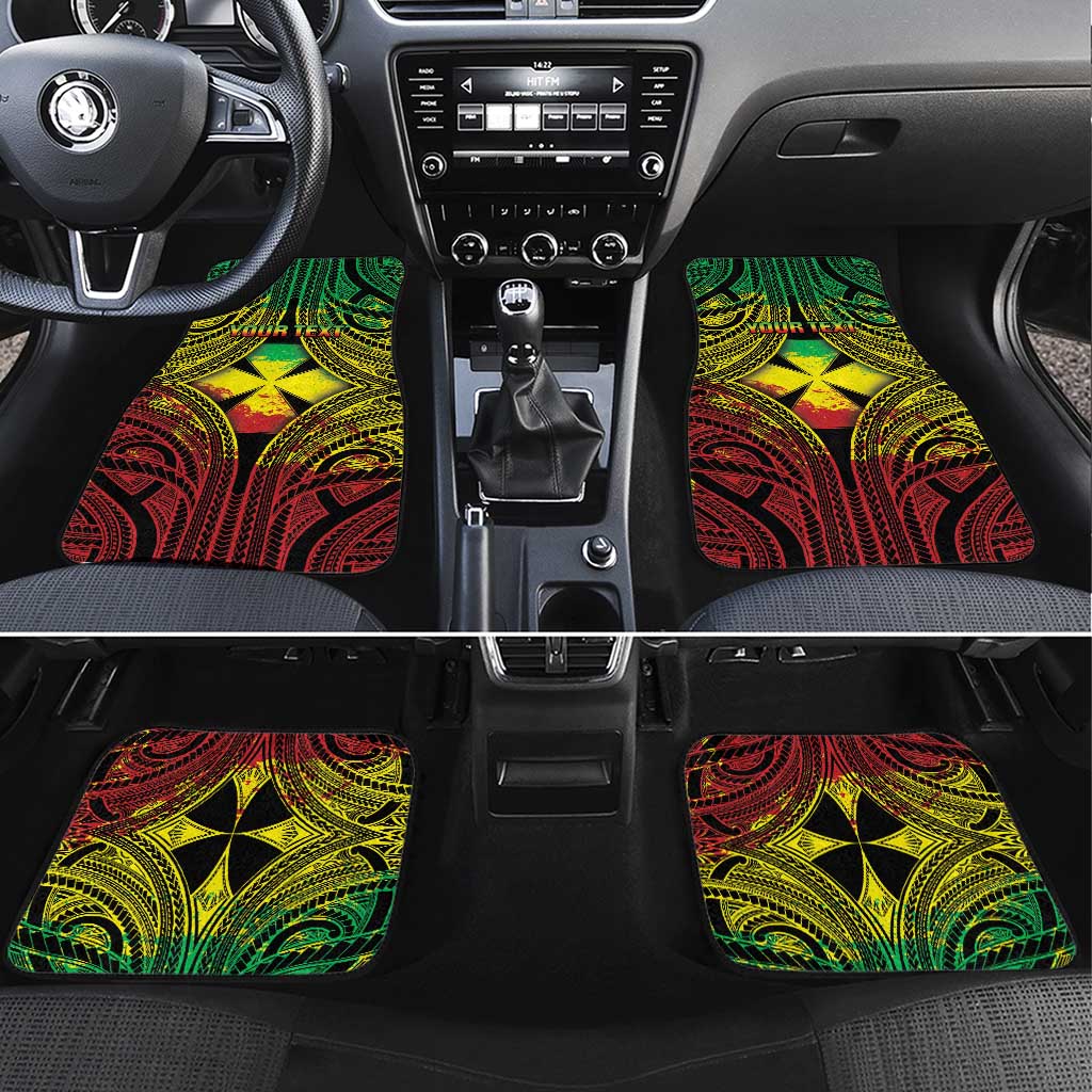 Wallis and Futuna Territory Day Car Mats Polynesian Pattern Simple Style