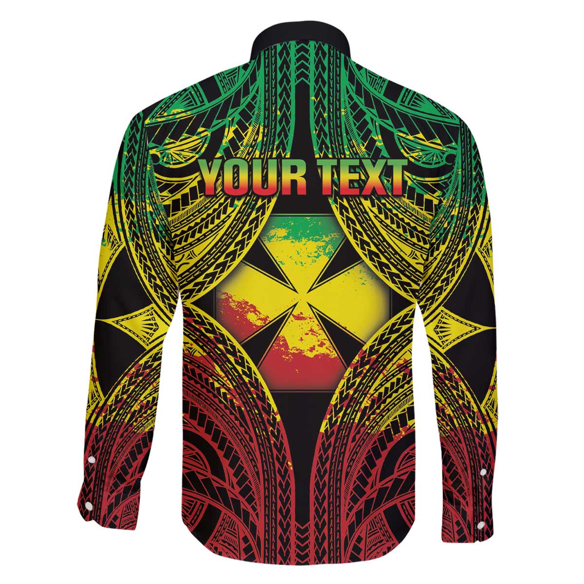 Personalised Wallis and Futuna Territory Day Family Matching Puletasi and Hawaiian Shirt Polynesian Pattern Simple Style LT05 - Polynesian Pride