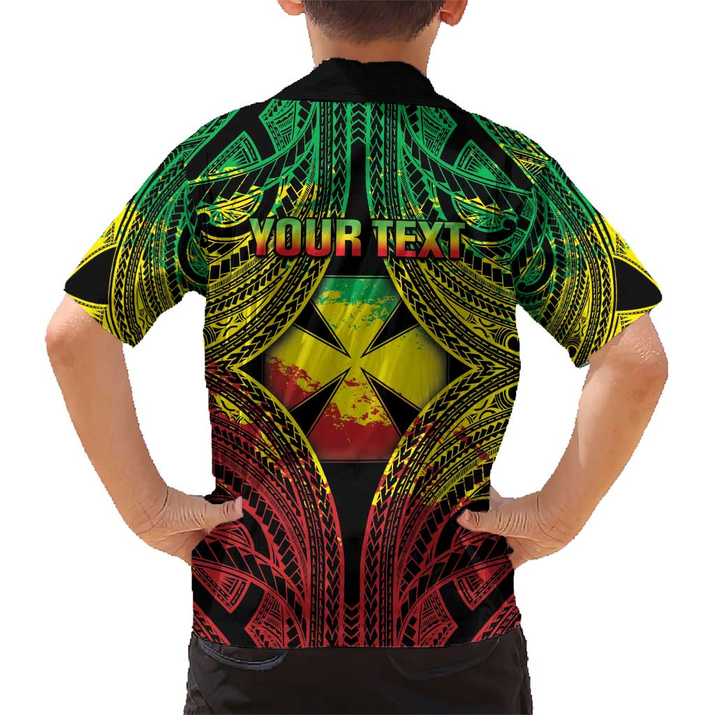 Personalised Wallis and Futuna Territory Day Hawaiian Shirt Polynesian Pattern Simple Style LT05 - Polynesian Pride