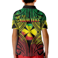 Personalised Wallis and Futuna Territory Day Kid Polo Shirt Polynesian Pattern Simple Style LT05 - Polynesian Pride