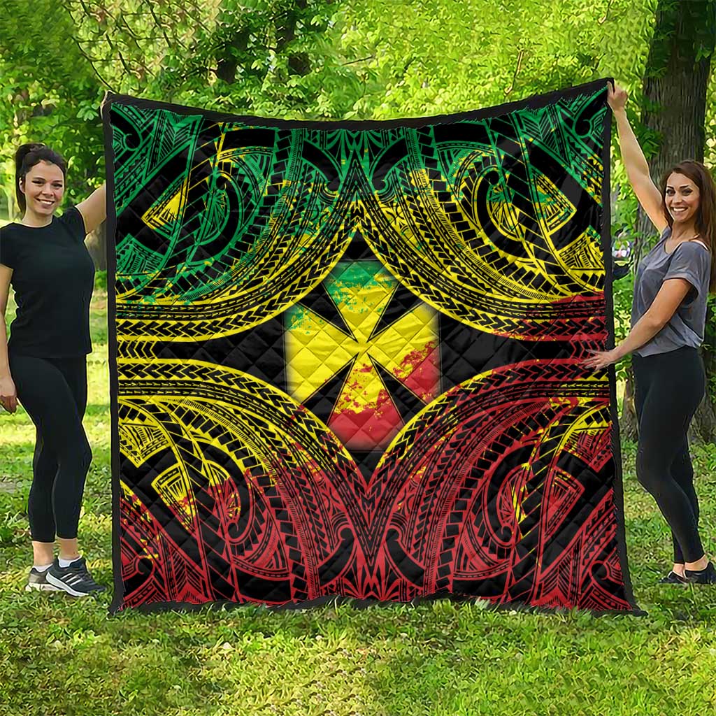 Wallis and Futuna Territory Day Quilt Polynesian Pattern Simple Style LT05 - Polynesian Pride