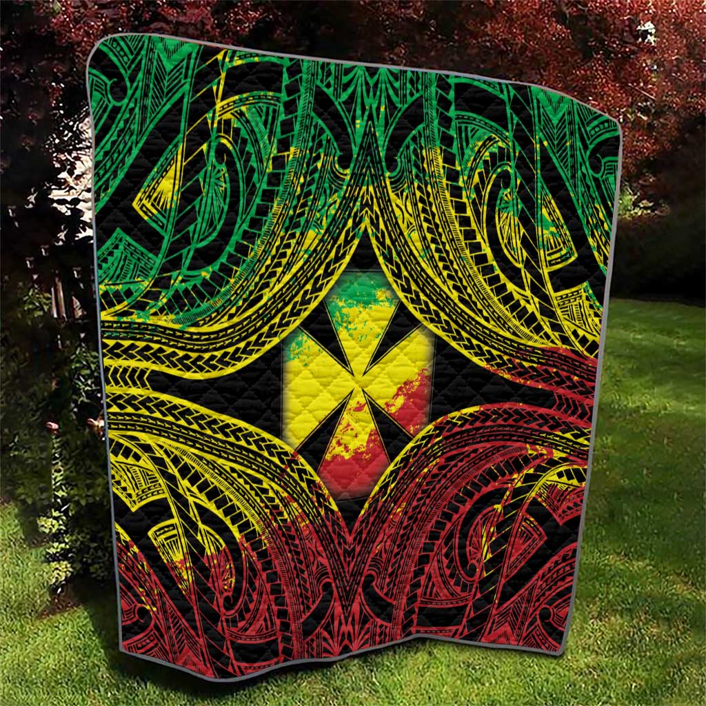 Wallis and Futuna Territory Day Quilt Polynesian Pattern Simple Style LT05 - Polynesian Pride