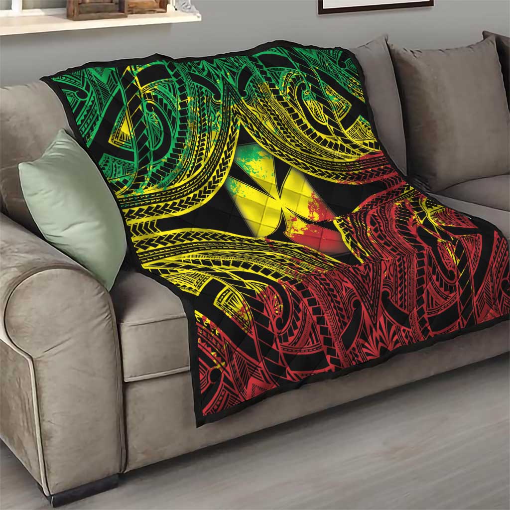 Wallis and Futuna Territory Day Quilt Polynesian Pattern Simple Style LT05 - Polynesian Pride