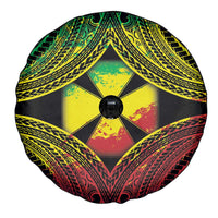 Wallis and Futuna Territory Day Spare Tire Cover Polynesian Pattern Simple Style