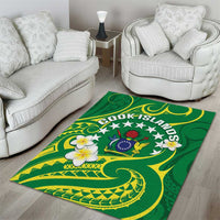 Cook Islands Happy Constitution Day Area Rug Pattern Tribal Art LT05 - Polynesian Pride