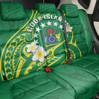 Cook Islands Happy Constitution Day Back Car Seat Cover Pattern Tribal Art LT05 - Polynesian Pride
