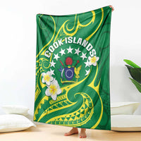Cook Islands Happy Constitution Day Blanket Pattern Tribal Art LT05 - Polynesian Pride