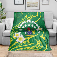 Cook Islands Happy Constitution Day Blanket Pattern Tribal Art LT05 - Polynesian Pride