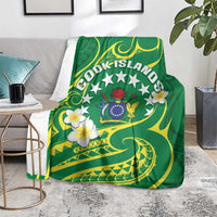 Cook Islands Happy Constitution Day Blanket Pattern Tribal Art LT05 - Polynesian Pride