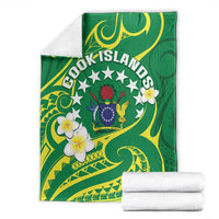 Cook Islands Happy Constitution Day Blanket Pattern Tribal Art LT05 - Polynesian Pride