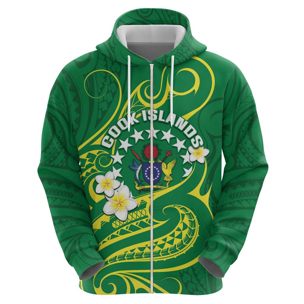 Cook Islands Happy Constitution Day Hoodie Pattern Tribal Art LT05 - Polynesian Pride