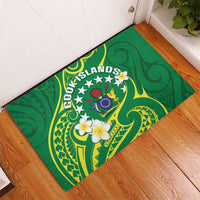 Cook Islands Happy Constitution Day Rubber Doormat Pattern Tribal Art LT05 - Polynesian Pride