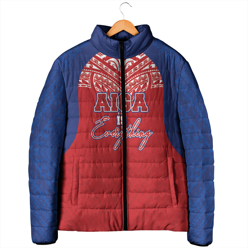Aiga Samoa Padded Jacket Aiga Is Everything LT05 - Polynesian Pride