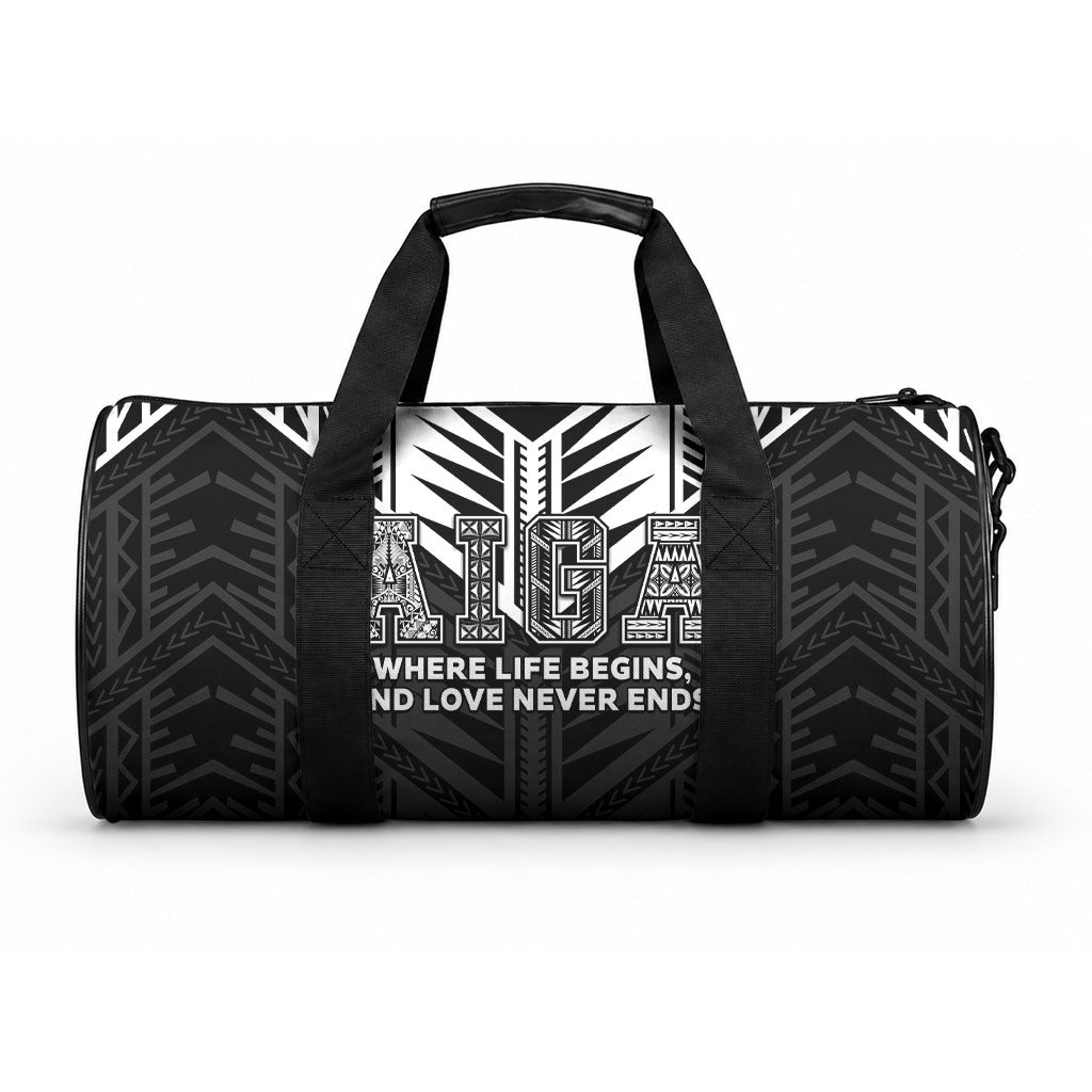Samoa Aiga Duffle Bag Samoan Tribal Pattern