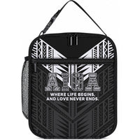Samoa Aiga Lunch Bag Samoan Tribal Pattern