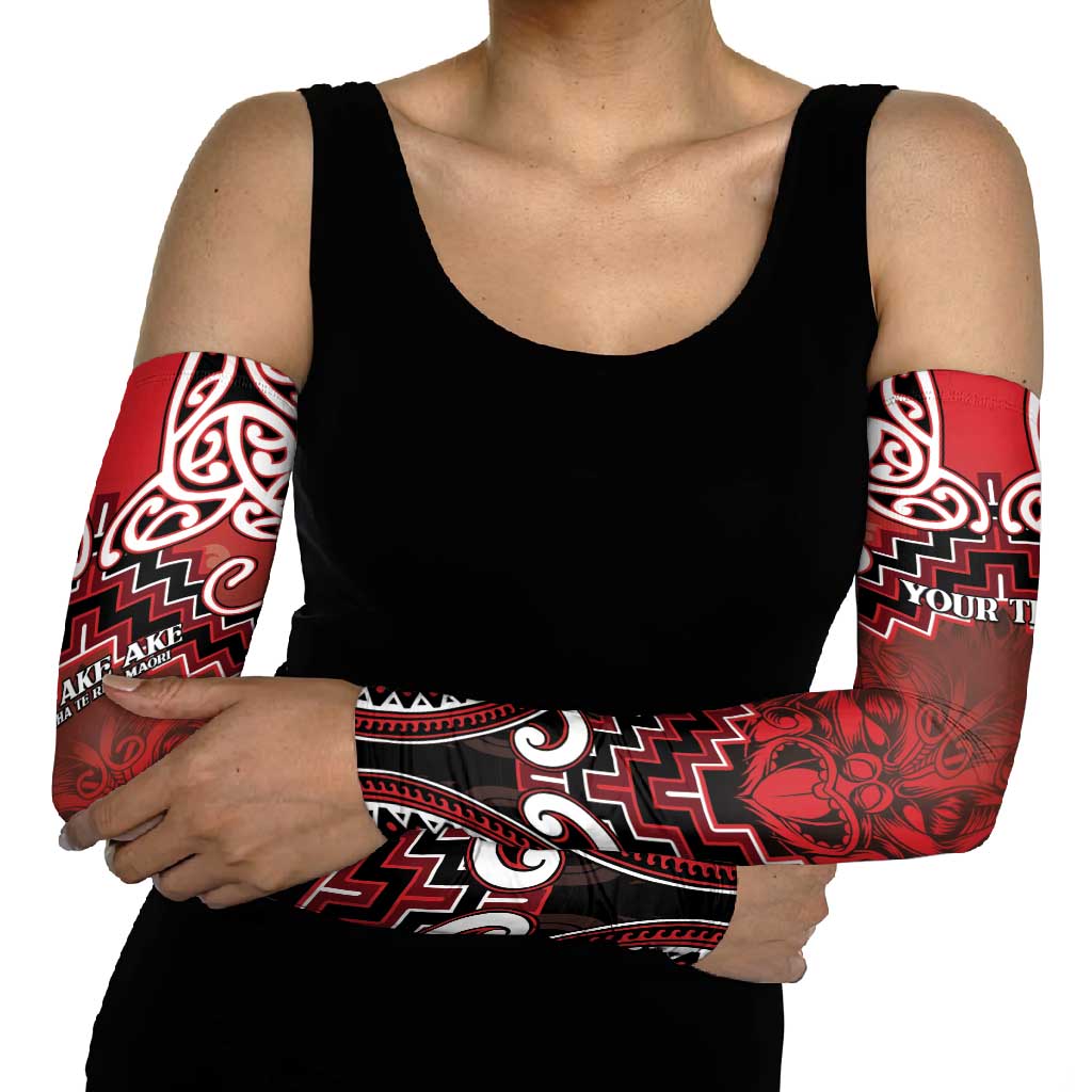 New Zealand Aotearoa Arm Sleeves Te Reo Maori Ake Ake Ake - Polynesian Pride