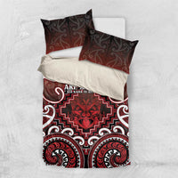 New Zealand Aotearoa Bedding Set Te Reo Maori Ake Ake Ake - Polynesian Pride