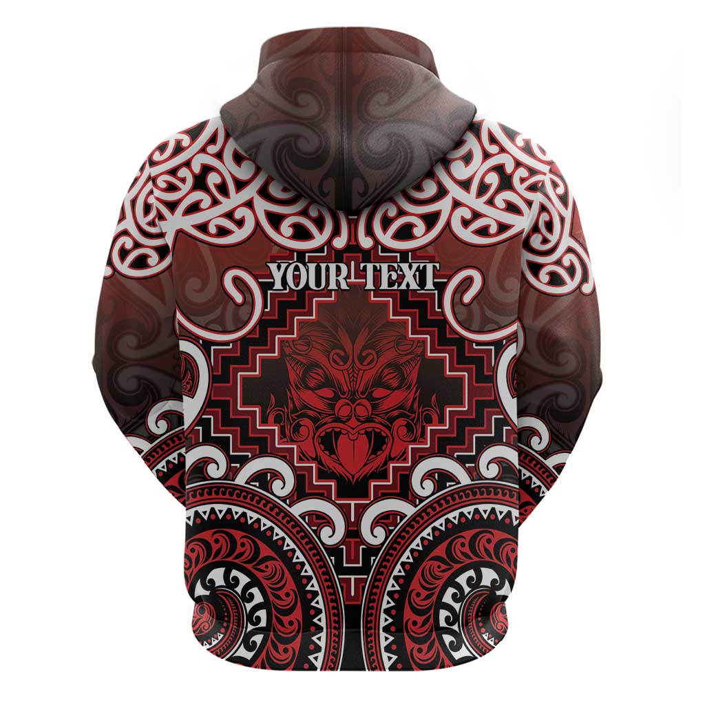 Personalised New Zealand Aotearoa Hoodie Te Reo Maori Ake Ake Ake - Polynesian Pride