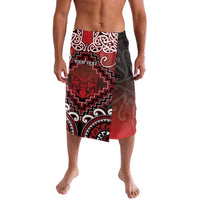 Personalised New Zealand Aotearoa Lavalava Te Reo Maori Ake Ake Ake - Polynesian Pride