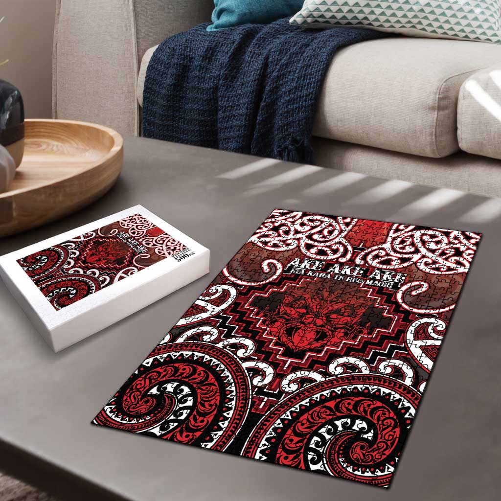 New Zealand Aotearoa Puzzle Te Reo Maori Ake Ake Ake - Polynesian Pride