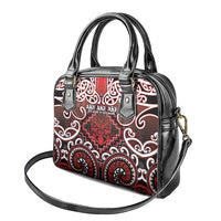 New Zealand Aotearoa Shoulder Handbag Te Reo Maori Ake Ake Ake - Polynesian Pride