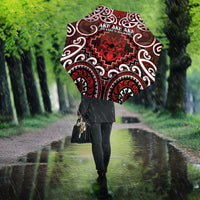 New Zealand Aotearoa Umbrella Te Reo Maori Ake Ake Ake - Polynesian Pride
