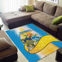 Tuvalu Independence Day Area Rug Tuvalu Mo Te Atua LT05 - Polynesian Pride