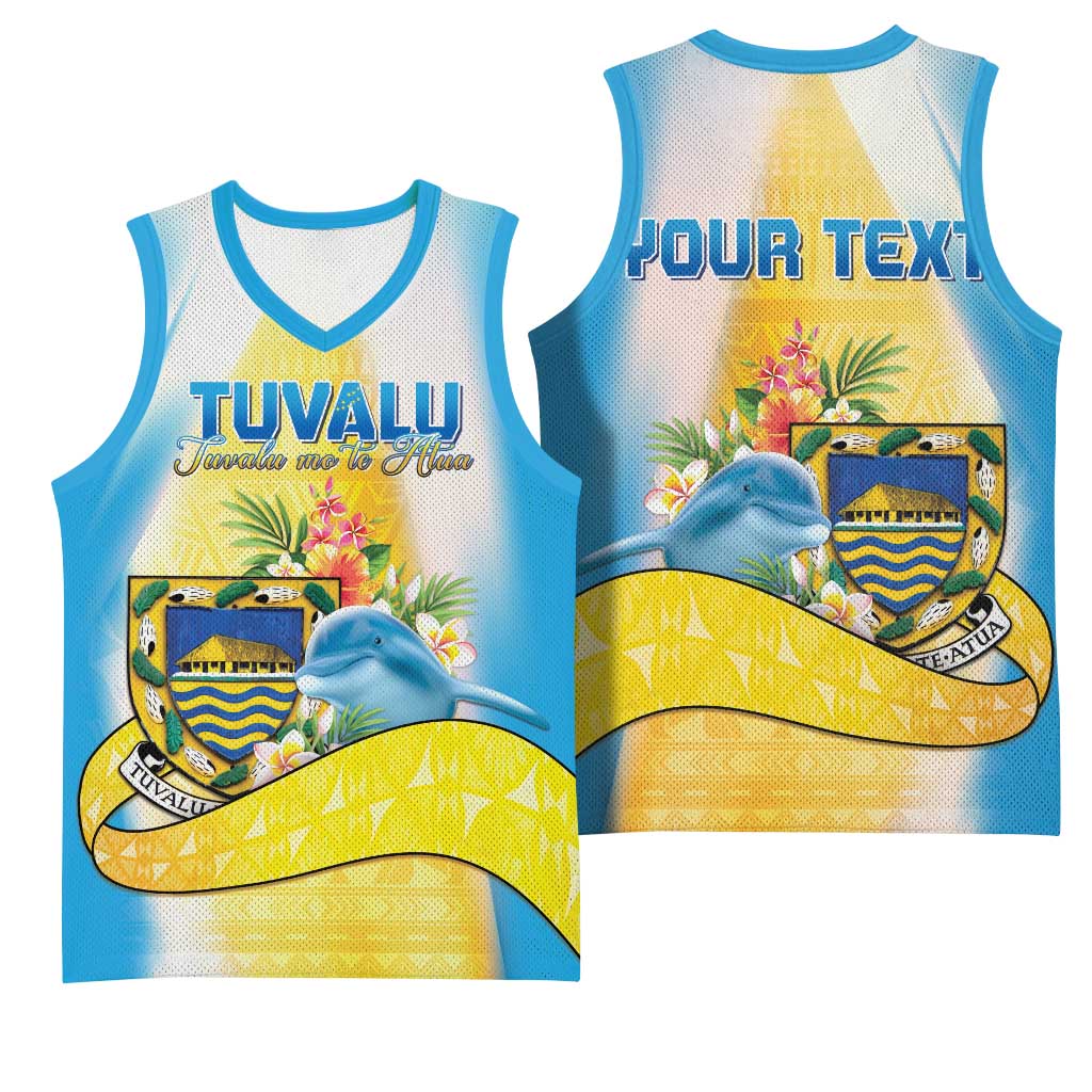 Personalised Tuvalu Independence Day Basketball Jersey Tuvalu Mo Te Atua LT05 - Polynesian Pride