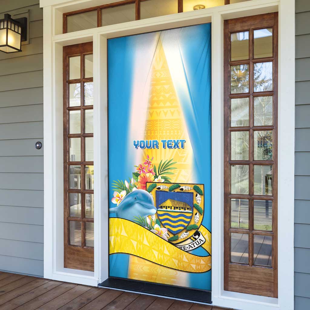 Tuvalu Independence Day Door Cover Tuvalu Mo Te Atua - Polynesian Pride