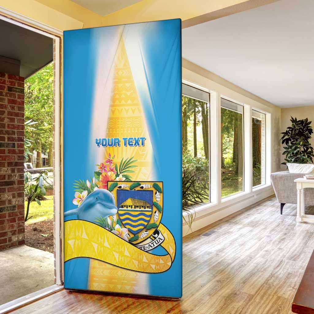 Tuvalu Independence Day Door Cover Tuvalu Mo Te Atua - Polynesian Pride