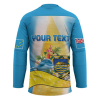 Personalised Tuvalu Independence Day Hockey Jersey Tuvalu Mo Te Atua - Polynesian Pride