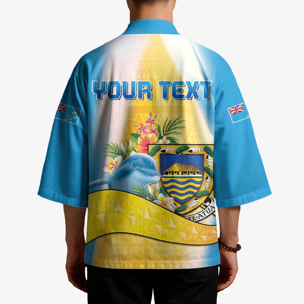 Personalised Tuvalu Independence Day Kimono Tuvalu Mo Te Atua LT05 - Polynesian Pride