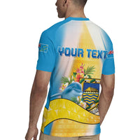 Personalised Tuvalu Independence Day Rugby Jersey Tuvalu Mo Te Atua - Polynesian Pride