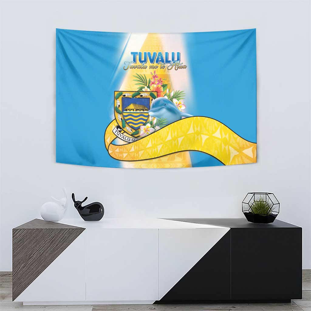 Tuvalu Independence Day Tapestry Tuvalu Mo Te Atua - Polynesian Pride