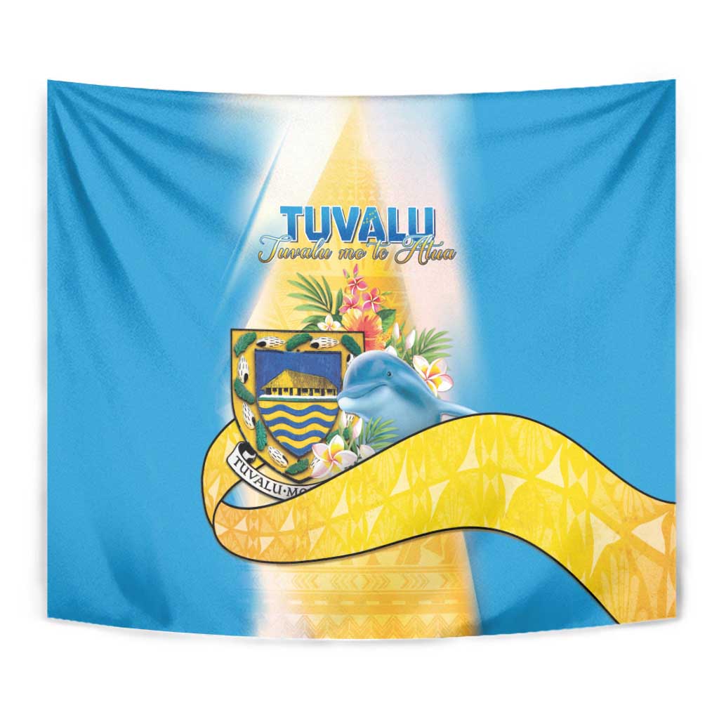 Tuvalu Independence Day Tapestry Tuvalu Mo Te Atua - Polynesian Pride