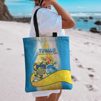 Tuvalu Independence Day Tote Bag Tuvalu Mo Te Atua LT05 - Polynesian Pride
