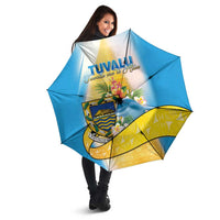 Tuvalu Independence Day Umbrella Tuvalu Mo Te Atua - Polynesian Pride