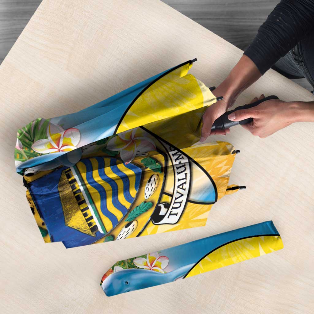 Tuvalu Independence Day Umbrella Tuvalu Mo Te Atua - Polynesian Pride