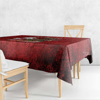 Aloha Halloween Tablecloth Skeleton Surfing LT05 - Polynesian Pride