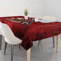 Aloha Halloween Tablecloth Skeleton Surfing LT05 - Polynesian Pride