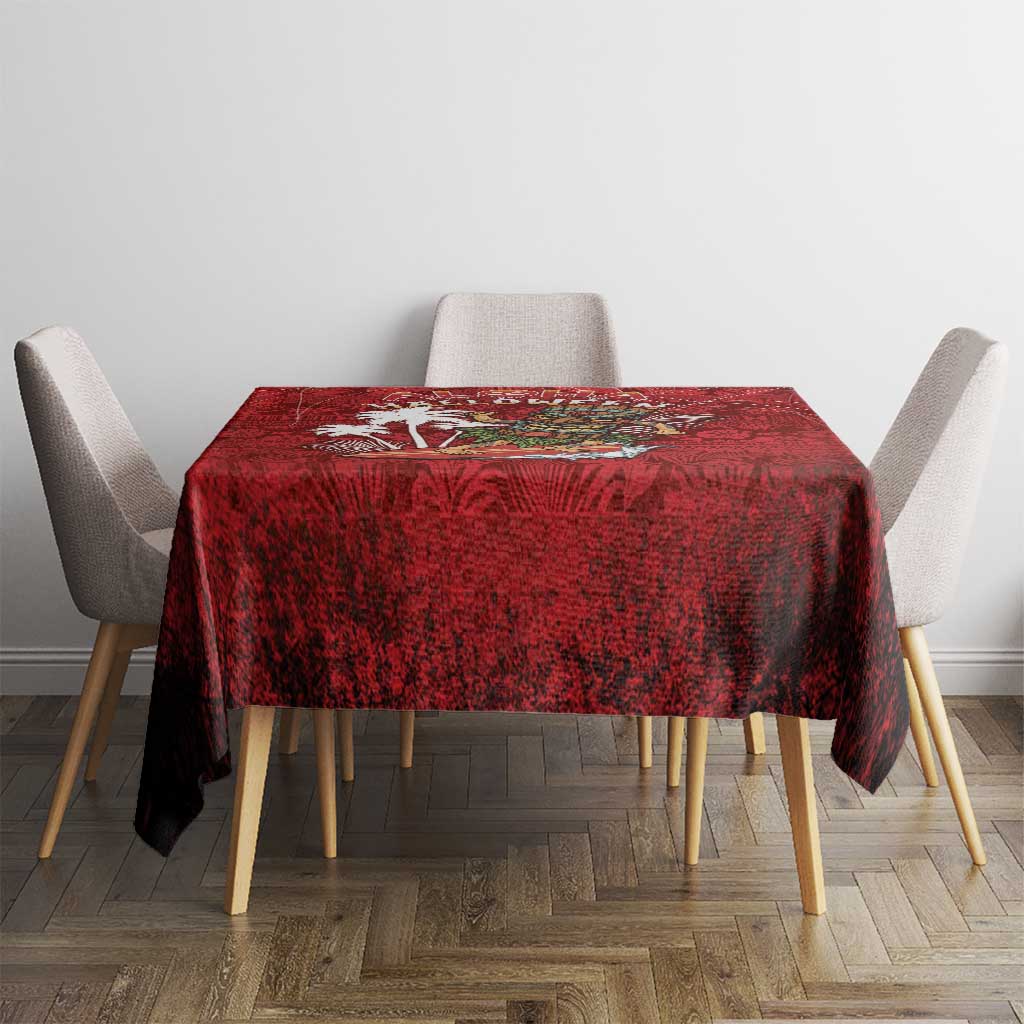 Aloha Halloween Tablecloth Skeleton Surfing LT05 - Polynesian Pride