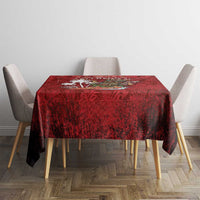 Aloha Halloween Tablecloth Skeleton Surfing LT05 - Polynesian Pride