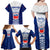 Custom Samoa Rugby Family Matching Off Shoulder Maxi Dress and Hawaiian Shirt 2023 Pacific Championships Polynesian Pattern LT05 - Polynesian Pride