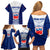 Custom Samoa Rugby Family Matching Off Shoulder Short Dress and Hawaiian Shirt 2023 Pacific Championships Polynesian Pattern LT05 - Polynesian Pride